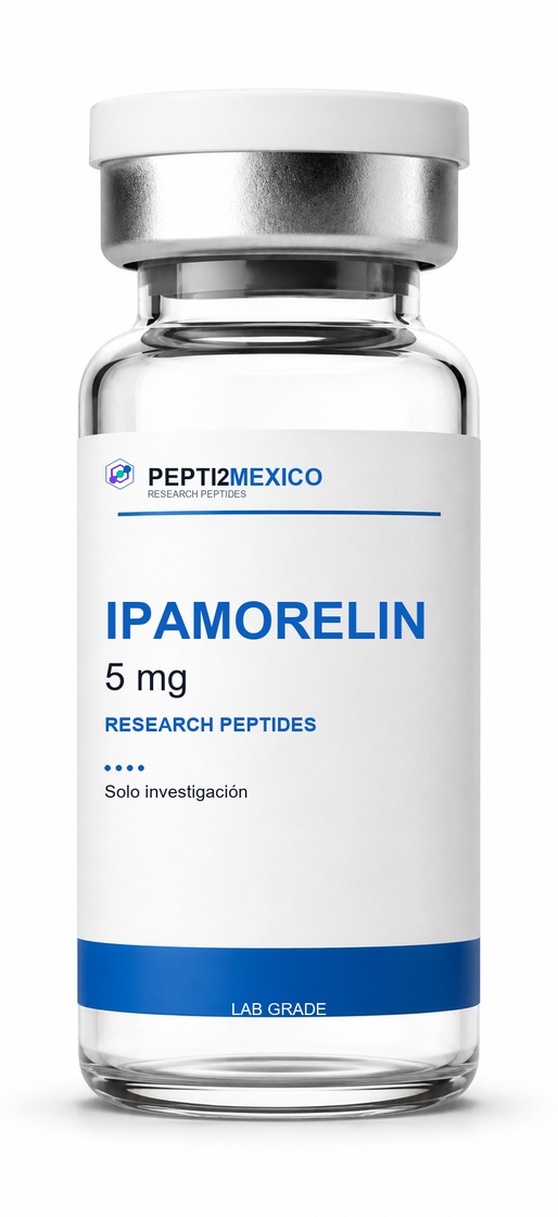 Vial PEPTI2MEXICO Ipamorelin 5 mg